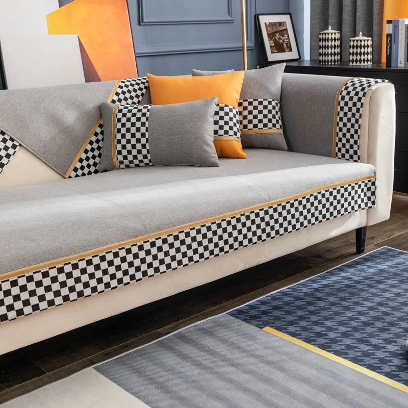 

Нескользящий чехол для дивана, Современное украшение для гостиной и дома, круглый год