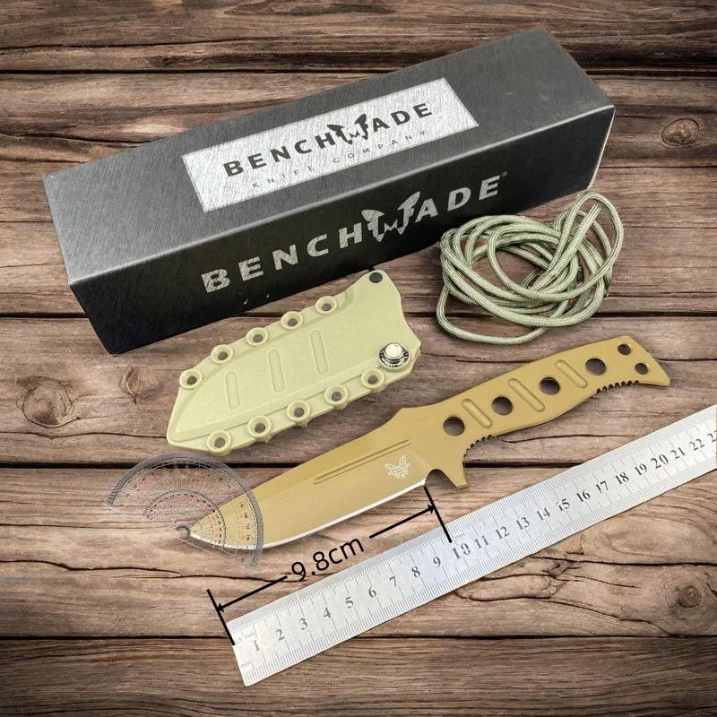 Острый прямой нож для кемпинга на открытом воздухе CPM-3V стальной цельный