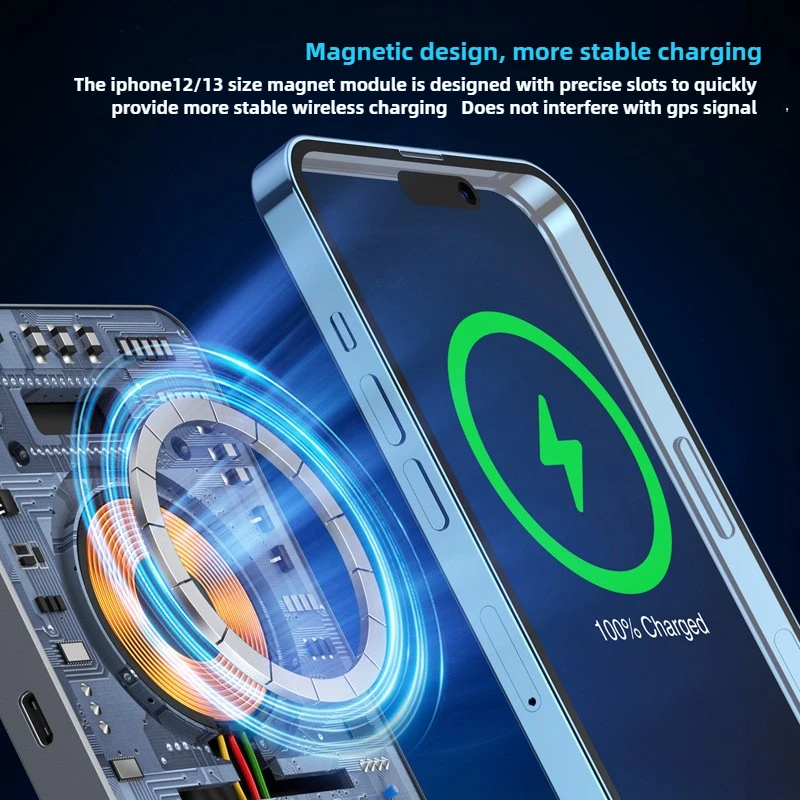 Док-станция ihoyi Expansion Dock Typec 15 Вт концентратор беспроводной быстрой зарядки 3 0