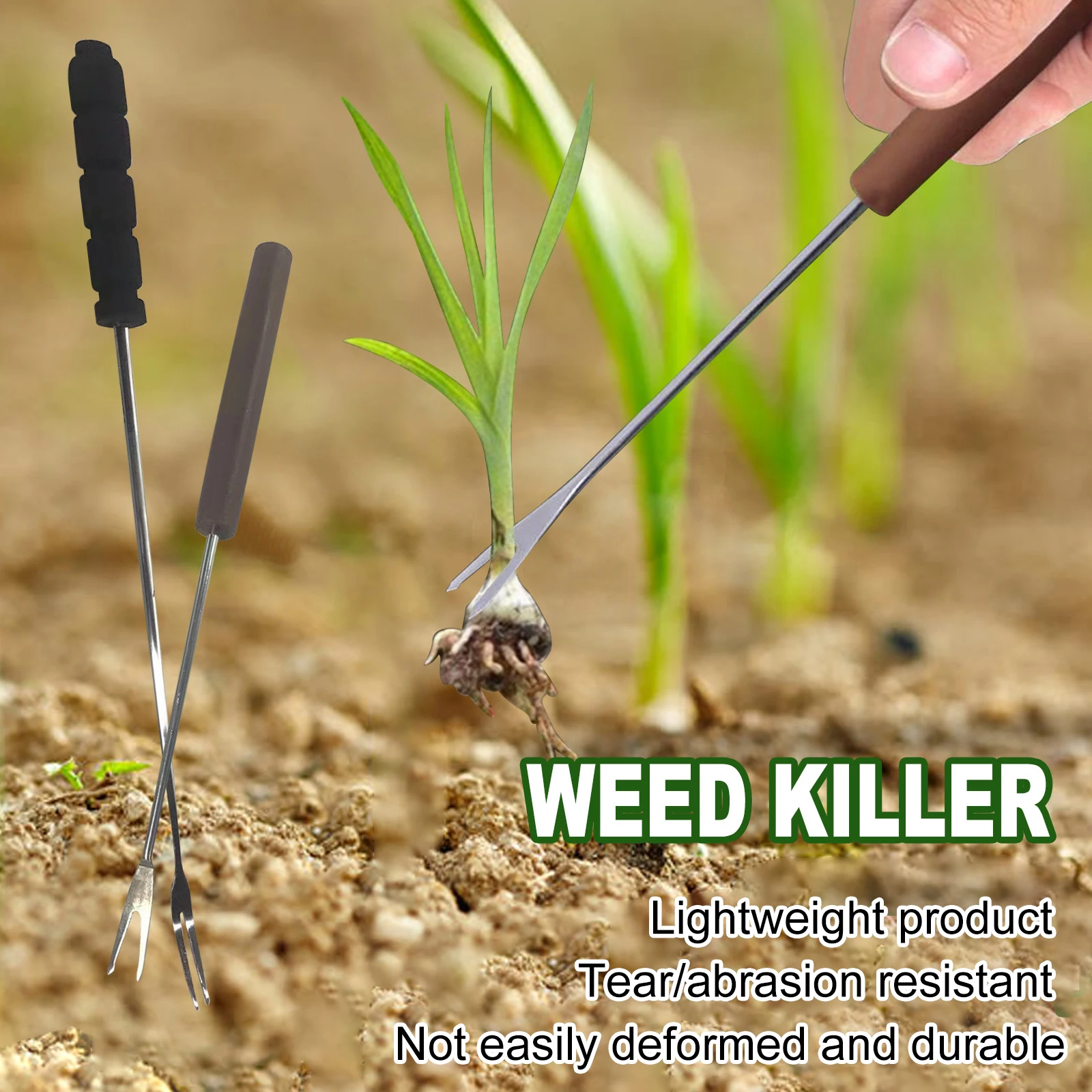 

Garden Weeder Tools Grass Puller Garden Weeding Artifact Hook Nursery Fork For Backyard Farm Planting Weeder Hand Tools