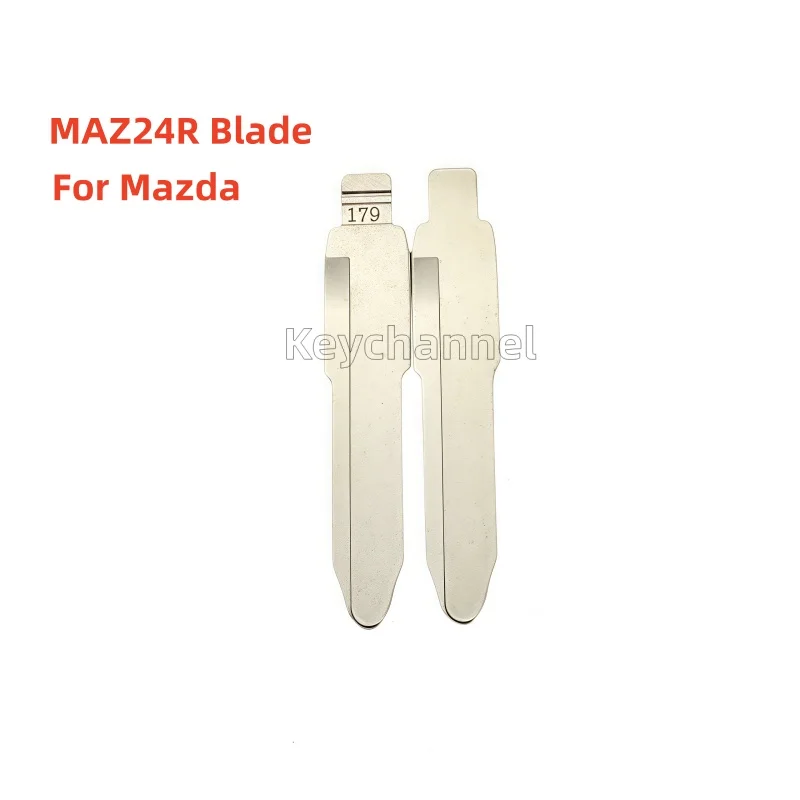 

10шт # 27-1 Заготовка автомобильного откидного ключа 179 # Запасной ключ KD MAZ24 для Mazda 3 5 6 CX-7 MAZ13 Ключ для Xhorse VVDI KD Remote