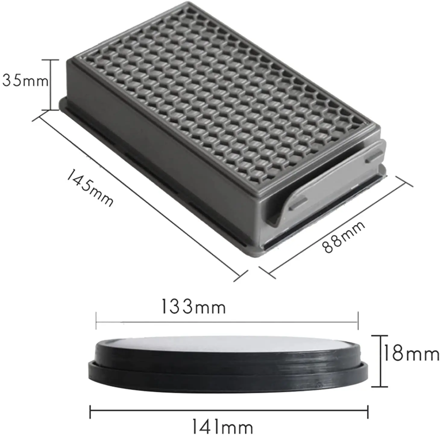 Сменный фильтр для Rowenta RO3715 / 3759 3798 3799 3718 2957 Samurai SG3751WA компактные циклонные
