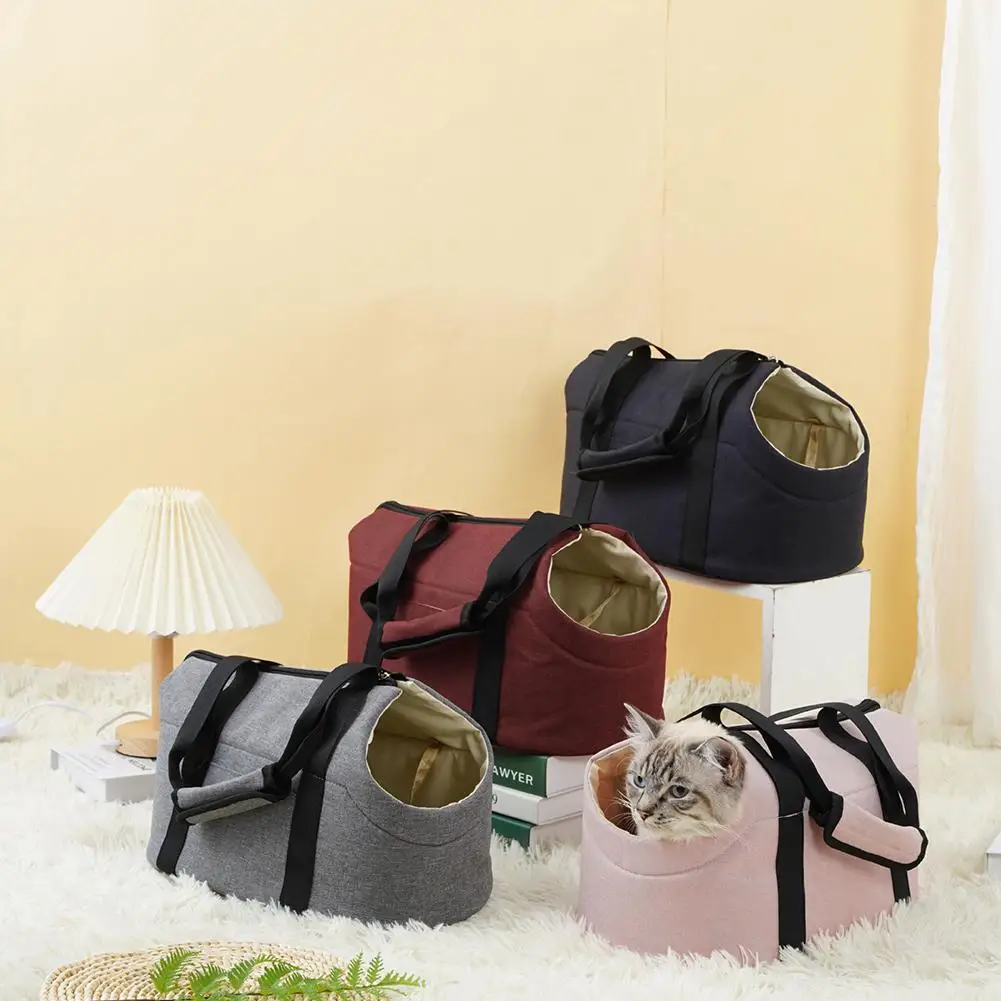 

New Pet Carriers Portable Breathable Foldable Bag Cat Dog Carrier Bags Outgoing Travel Pets Handbag For Small Dogs Cats Outgoing