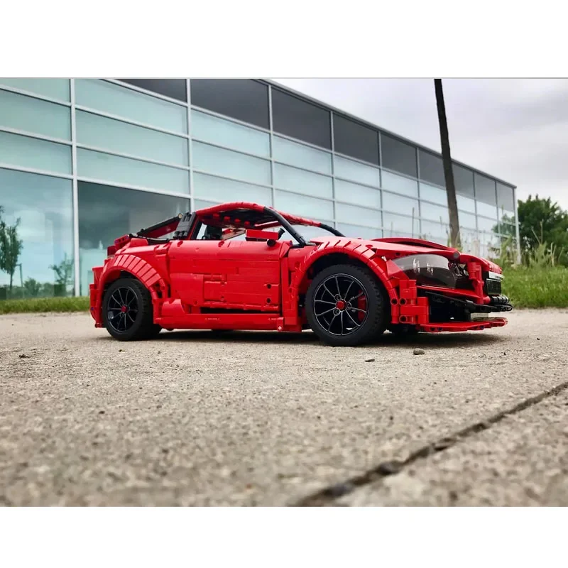Новый MOC-32829 CR-V RC электрический суперкар модель строительного блока 3324 детали