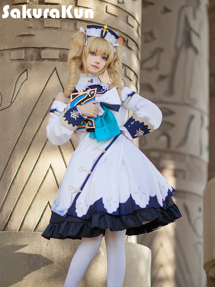 

Game Genshin Impact Cosplay Barbara Cosplay Costume Game Genshin Impact Barbara Costume Halloween