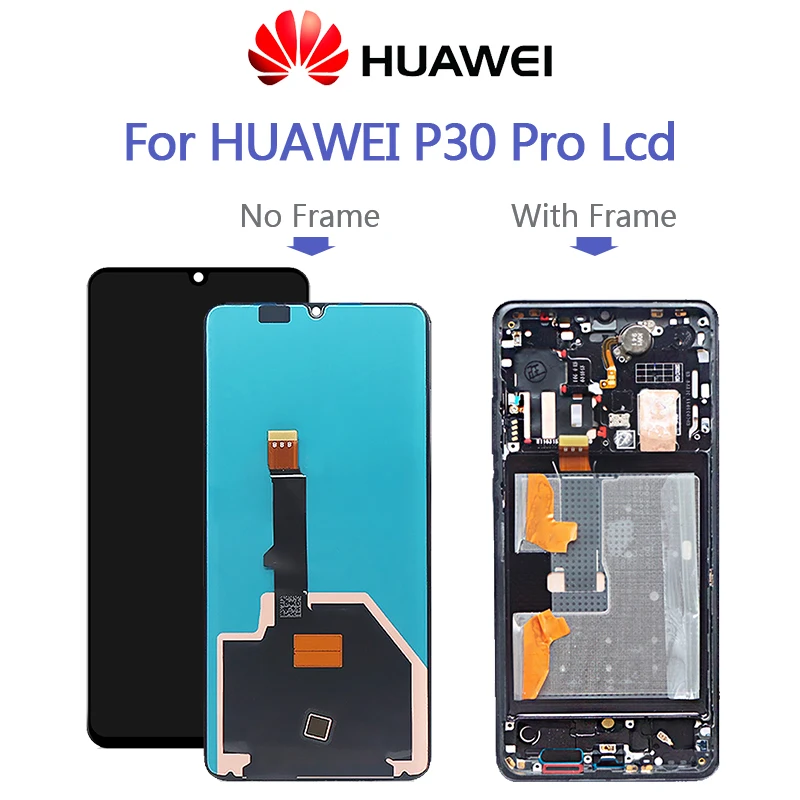 Оригинальный супер AMOLED для Huawei P30PRO LCD P30 Pro ЖК-дисплей ЖК-экран сенсорный