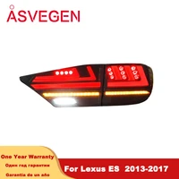 led tail lights for lexus es taillight 2013 2017 car accessories dynamic drl turn signal lamps fog brake reversing