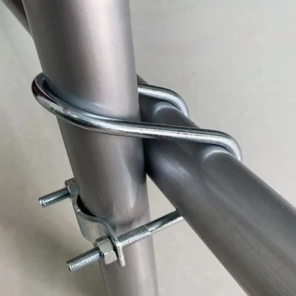 прочный двойной U-образный болт крестообразный зажим крепежный для леса шланга