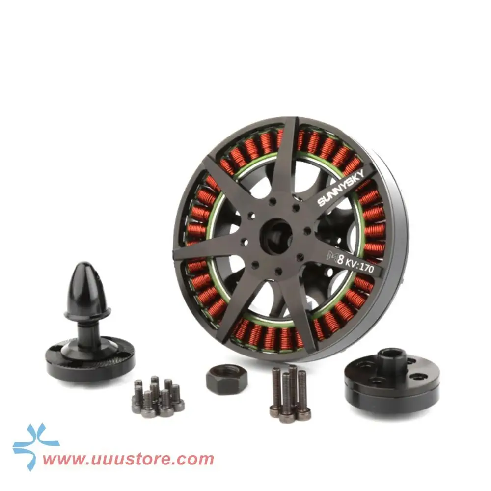 2022 Новый SunnySky M8 100KV/135KV/170KV/200KV бесщеточный двигатель для FPV гоночного дрона