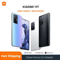global version xiaomi 11t cell phone 128gb256gb rom dimension 1200 ultra octa core 67w charging 108mp camera