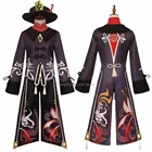 Костюм для косплея Ху Тао из аниме геншин ударно