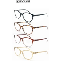 round reading glasses women readers eyeglasses classic frame flexble plastic spring hinge lightweight wear with diopter