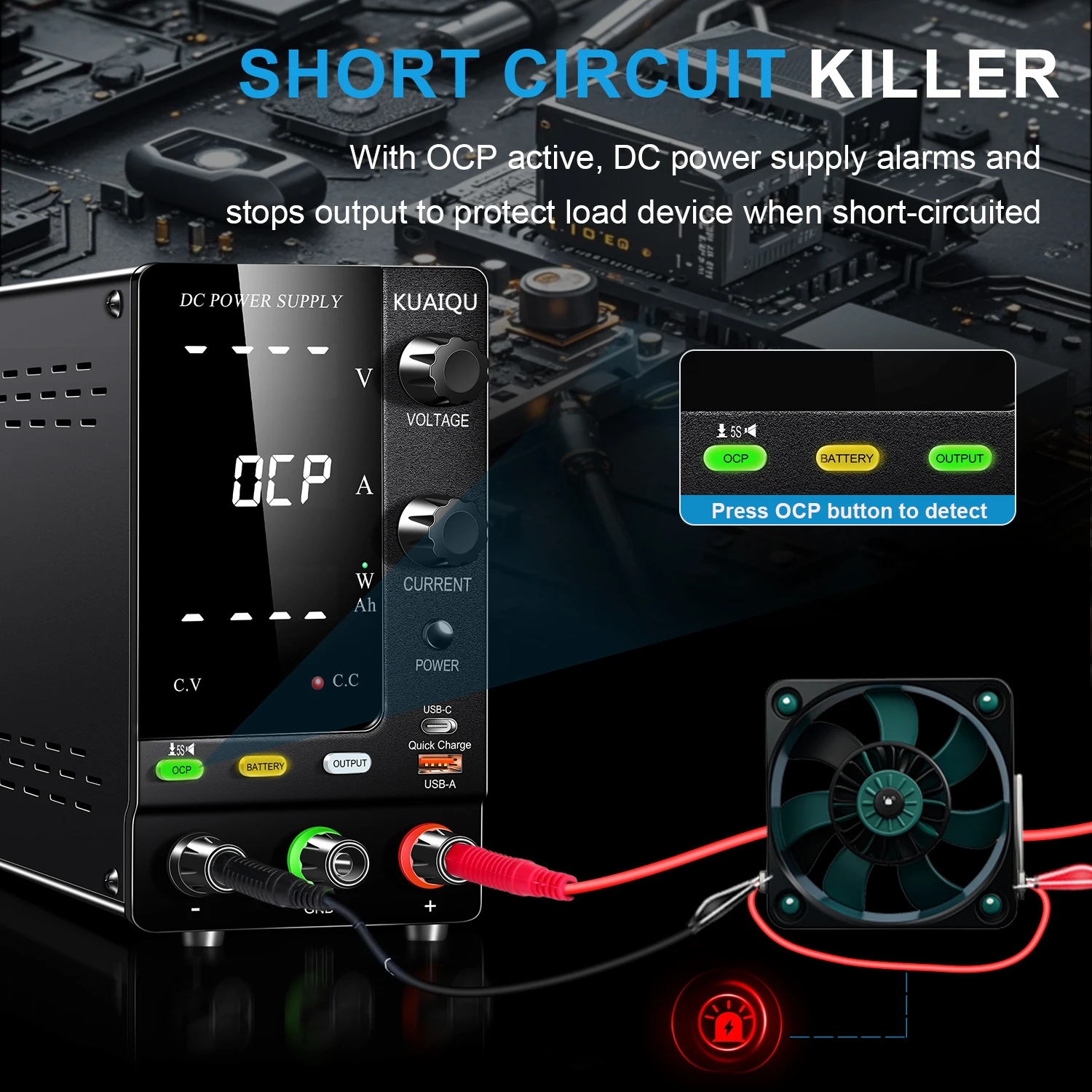 Регулируемый цифровой дисплей Nice-Power 30 В 10 А