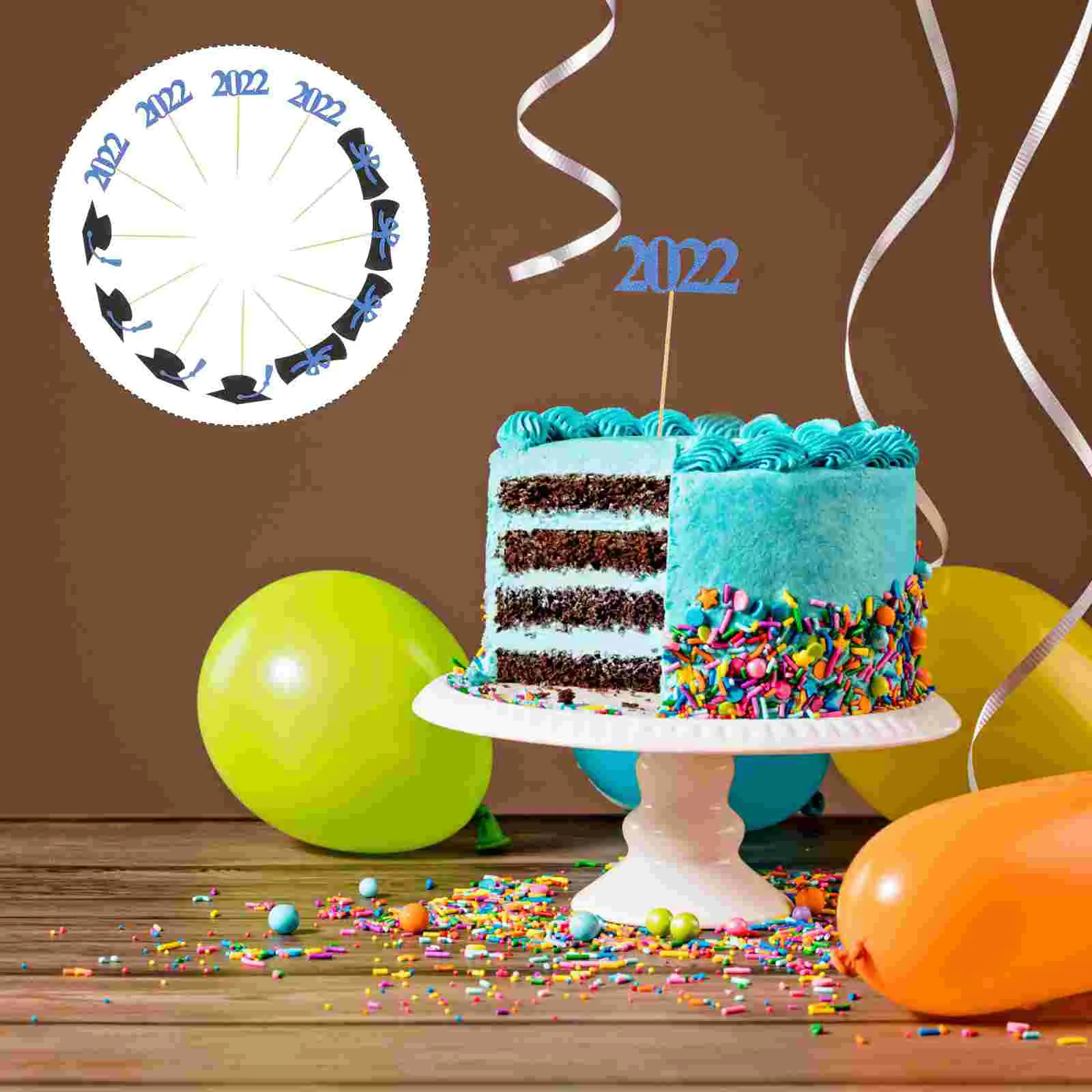 

12Pcs Topper Exquisite Cupcake Decor Decorative Cupcake Topper Delicate Cake Decor for Party Home Decor