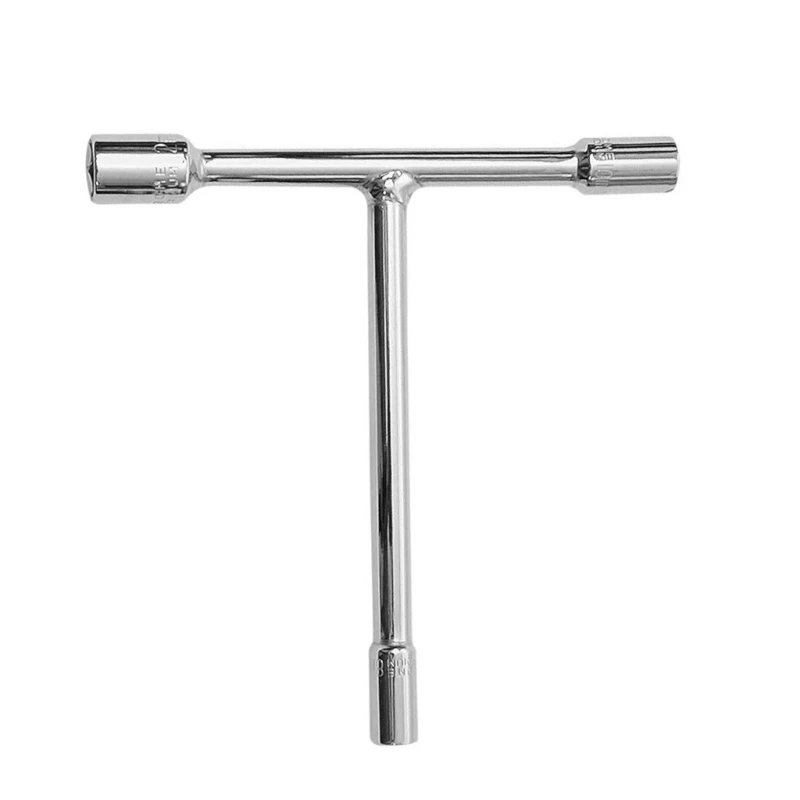 

T-Handle Bicycles 3 Way Wrench 8mm, 10mm, 12mm, Socket Spanner for Cycling Repair Wrenches Hand Tools Drop Shipping