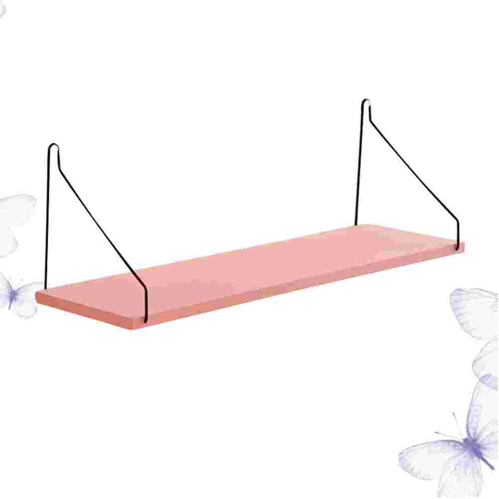 

Partition Wall Storage Stand Wooden Board Rack Finishing Shelf Sundries Organizer