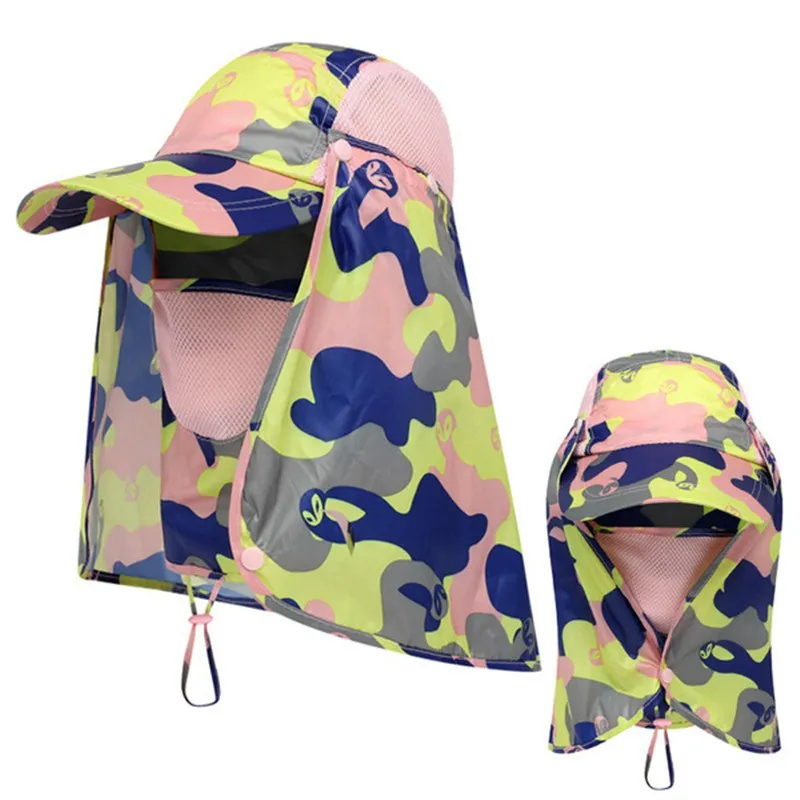 

Sun Hat Summer Hat UV Neck Protection Men's Women's Cotton Legionnaire Cap