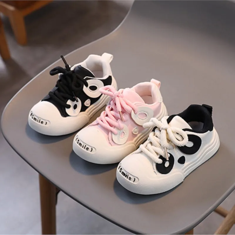 

CAPSELLA KIDS Flats for Boys Fashion Sneakers Girls Sports Shoes Children Soft Sole Breathable Casual Shoes 1-6 Years Kids Shoes