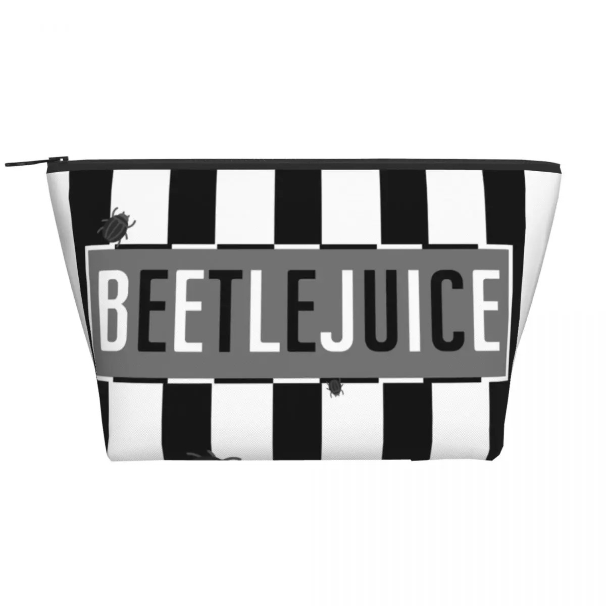 

Дорожная сумка для туалетных принадлежностей с логотипом Beetlejuice, портативная косметичка с Тимом бёртоном из фильма ужасов, органайзер для к...