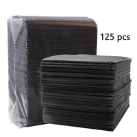25012550pcs black tattoo cleaning wipes pad disposable dental piercing waterproof sheets paper tattoo accessories