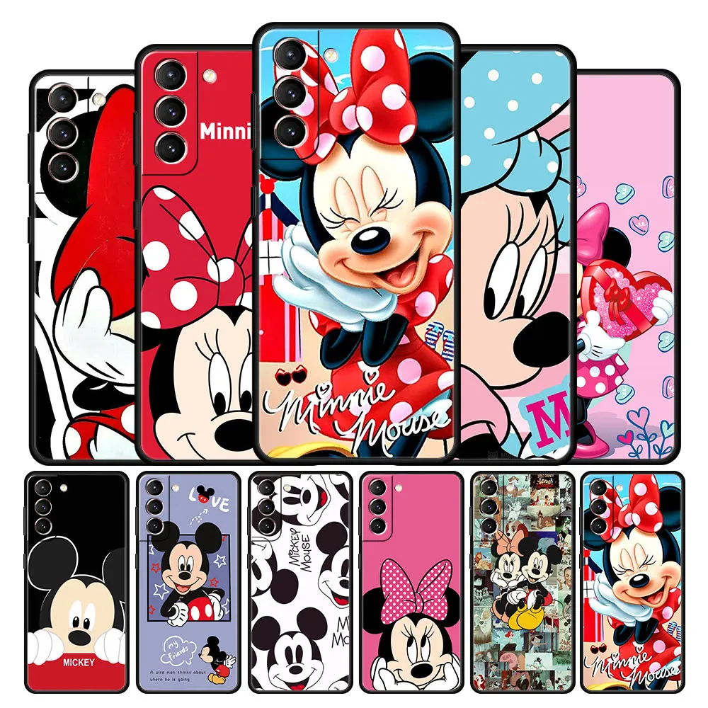 

Cover Case for Samsung Galaxy S22 S21 S20 FE S20fe S21fe S10 S9 S8 S7 Plus + 5G Ultra S10e Disney Mickey Mouse Minnie Minerva