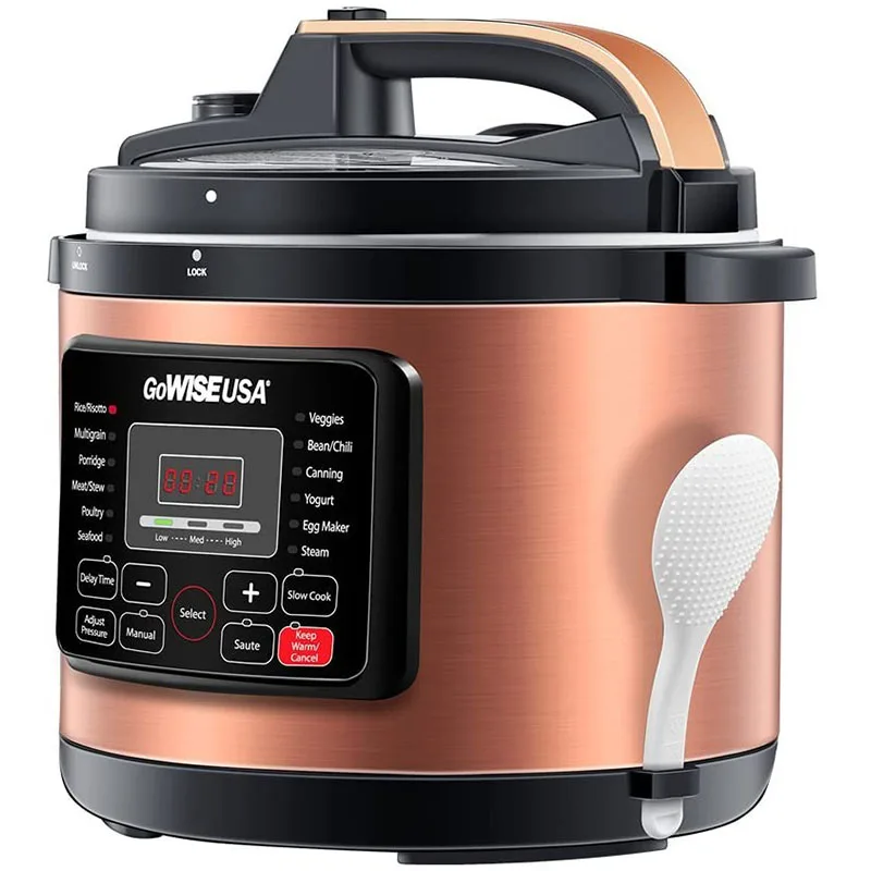 12-in-1 Multifunctional Electric Pressure Cooker with Measur