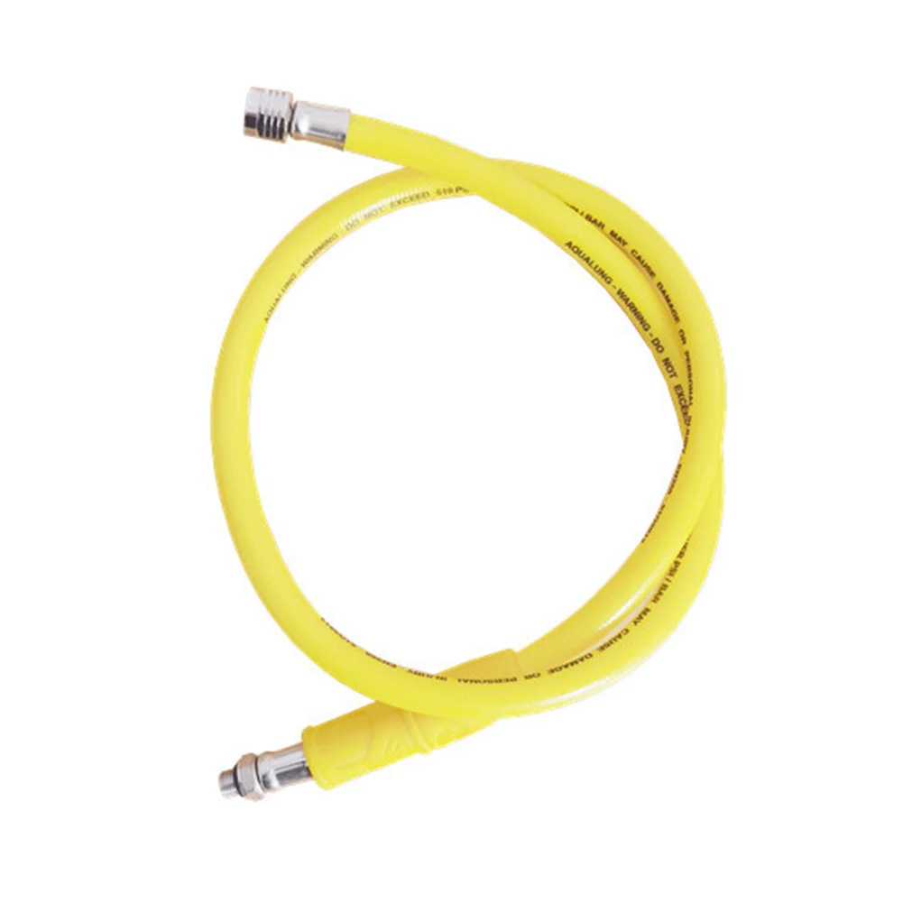 

Practical Quality Durable New Pressure Hose Part Medium Hose Pressure Professional Regulator Scuba Yellow 90cm
