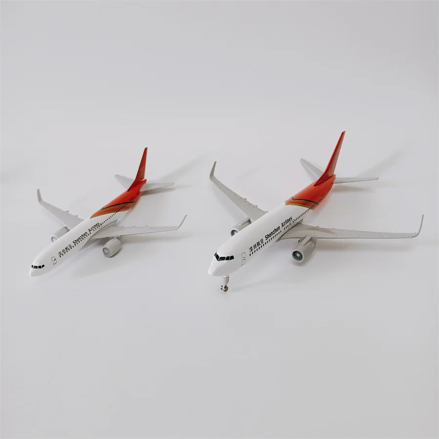 

AIR China Shenzhen Airlines Boeing 737 B737 Airways Diecast Airplane Model Plane Aircraft Model Alloy Metal 16cm 20cm