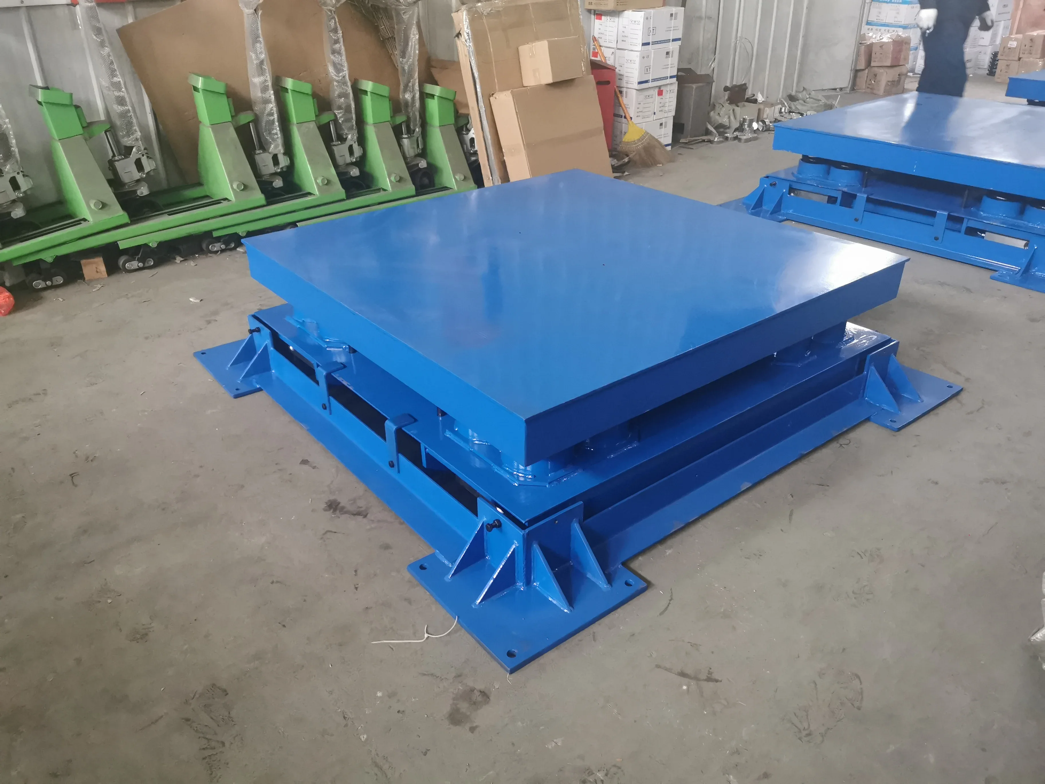 Промышленные буферные весы Zhuoyuan на платформе напольные 10-тонные заказ