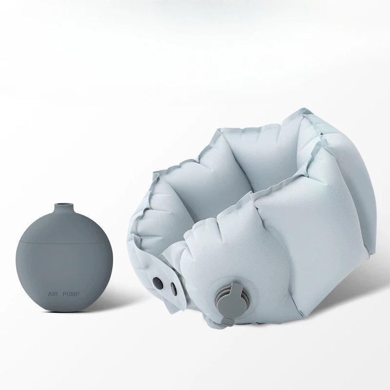 

Надувная подушка для шеи U-образная из полиэстера/хлопка