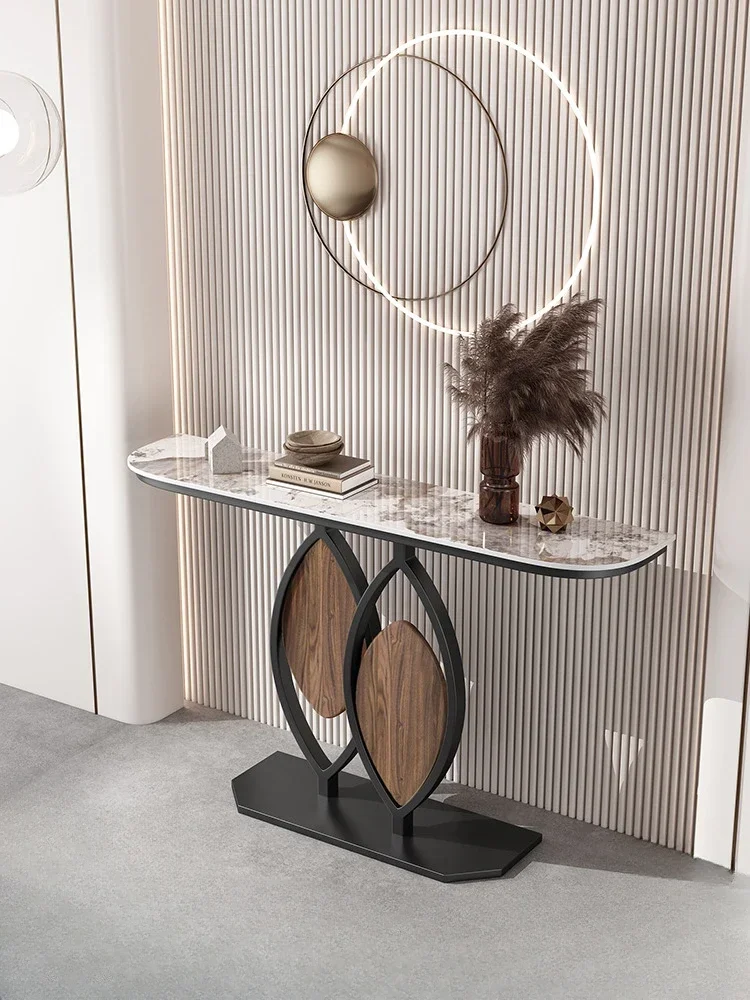 LY Rock плита торцевой винт стол вход креативный входной новый китайский шкаф дверь