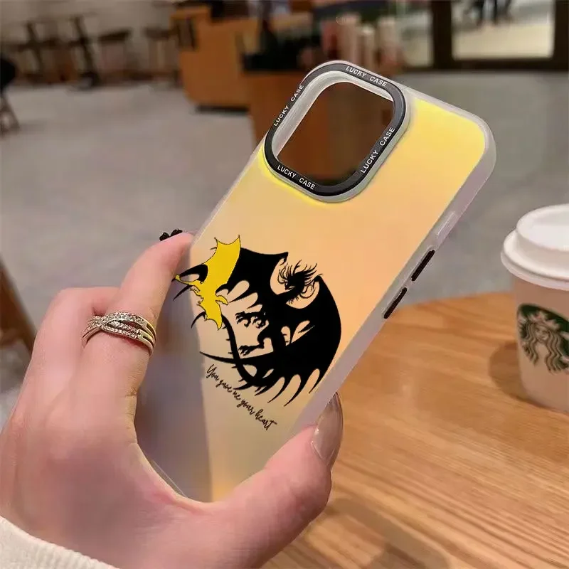 Чехол Dragon F-4 W-Wing для телефона Samsung Galaxy S24 S23 S22 S21 S20 FE Ultra Plus M53 5G матовый градиентный