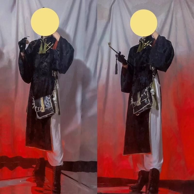 Tezcatlipoca Косплей FGO Fate/большой заказ Аниме Мужская крутая старинная Униформа