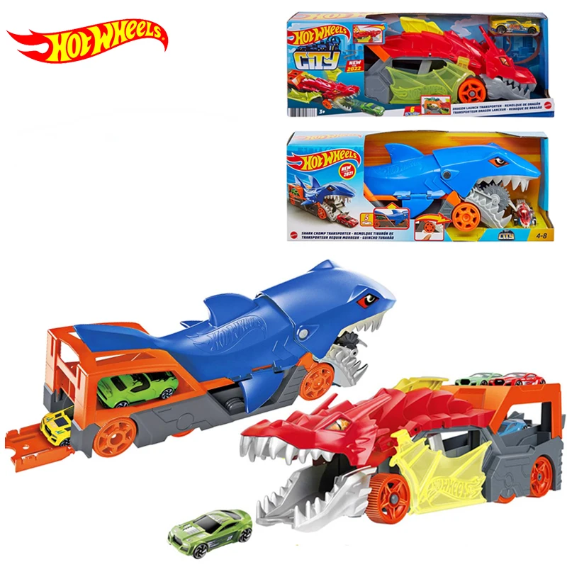 

Оригинальный пусковой транспортер Hot Wheels с изображением города дракона