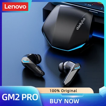 Original Lenovo GM2 Pro 5.3 Earphone Bluetooth Wireless Earbuds Low Latency Headphones HD Call Dual Mode Gaming Headset With Mic 1