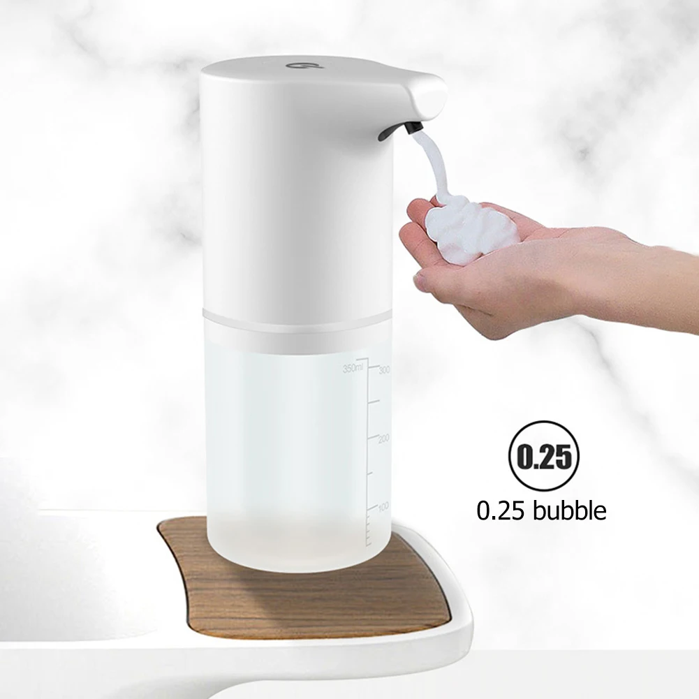 

New Touchless Automatic Soap Dispenser USB Charging Smart Foam Machine Infrared Sensor Wash Hand Dispenser For Kitchen Bathroom