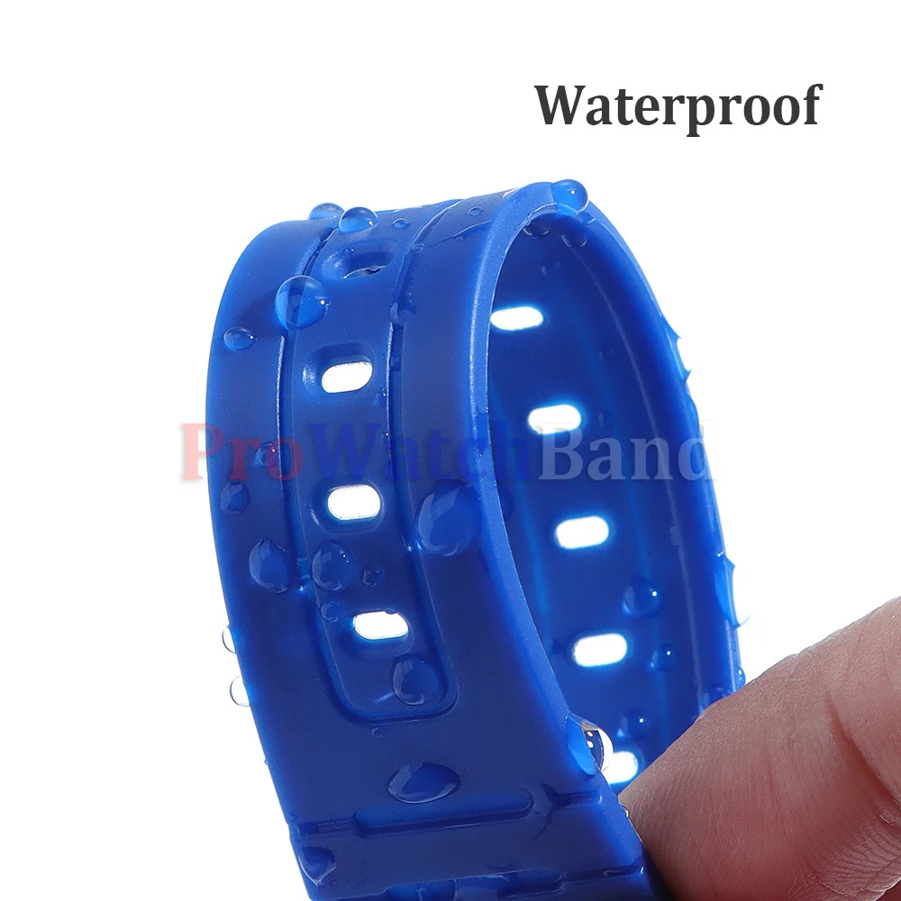 Фото Силиконовые ремешки для часов 18 мм для Casio F91W W800H SGW400 F84 F105/108 A158/168 AE1200, водонепроницаемые сменные ремешки-браслеты №5