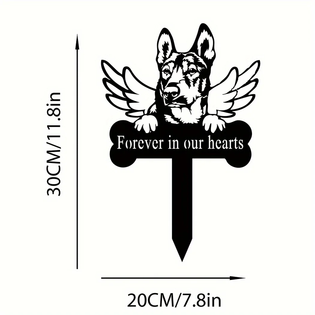 Железный маркер для гравировки собак рождественский мемориал мемориальные