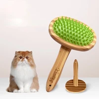 Hair Wooden Daily Brush Needle Tangle and Matted Comb Brush for Dog Cat Pet Comb Big Dog Brush Comb for Cats Dogs