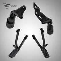 motorcycle original front and rear main and auxiliary footrest pedals of lx650 2 lx65ds apply for loncin voge