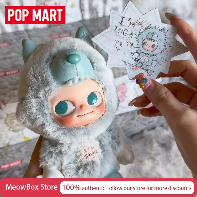 Фото Оригинальный плюшевый брелок Pop Mart Zsiga Im Zsiga Series Vinyl Fluffy, загадочная коробка-сюрприз, праздничные подарки, плюшевые игрушки №3