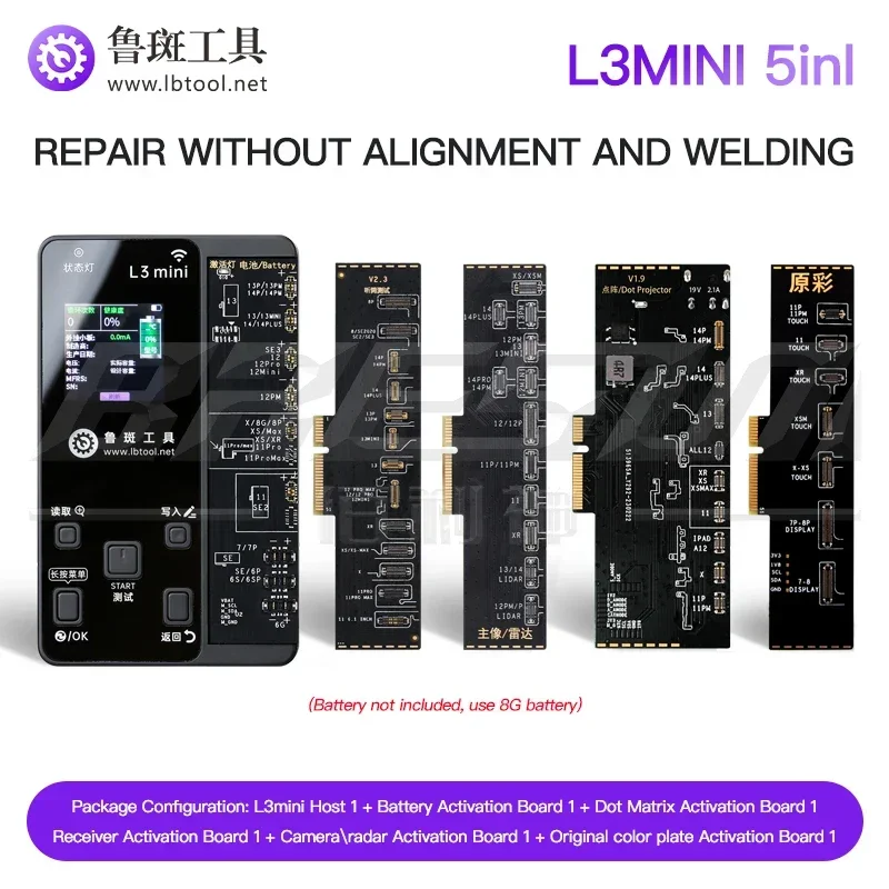 Программатор Luban L3Mini для iPhone X/XS/XR 11 12 13 14 Pro Max