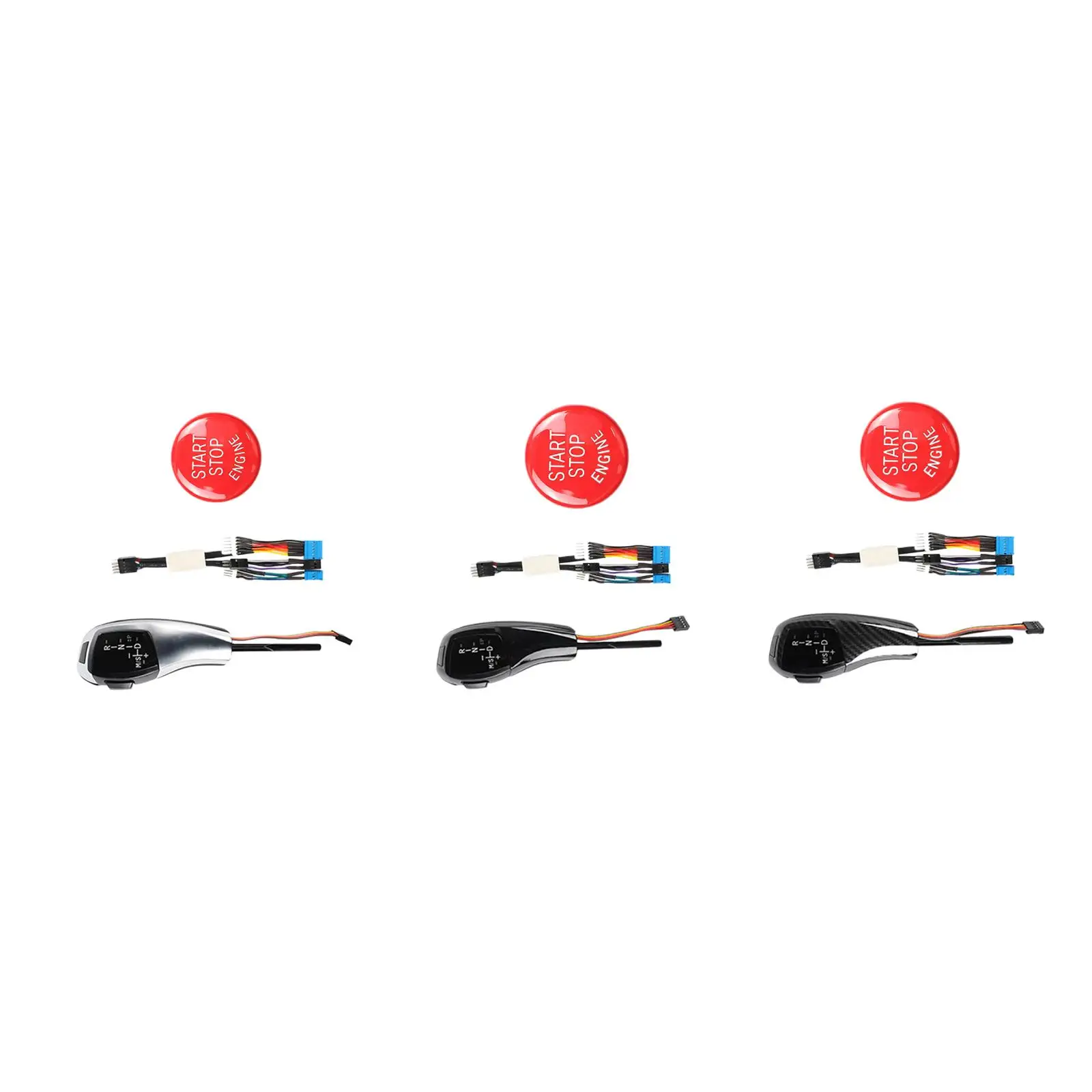 Комплект автомобильной ручки переключения передач со светодиодной подсветкой