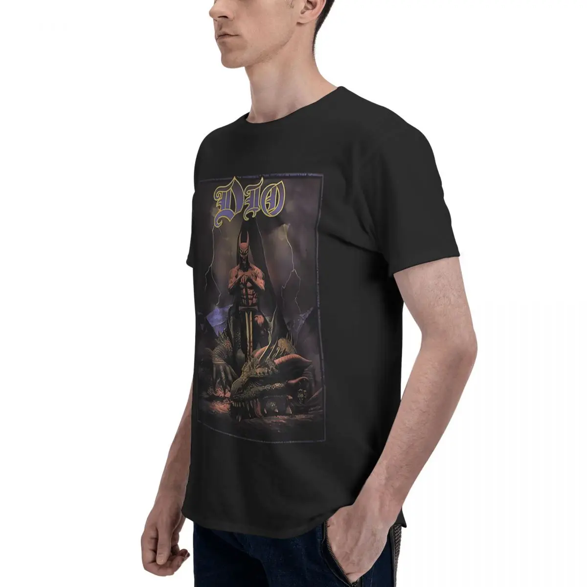 Фото Killing The Dragon 100% algodón Повседневная прозрачная удобная коммерческая зона hombres camisetas ropa de hombre №5