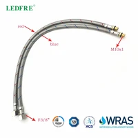 ledfre g38m101 kitchen faucet pex tube 304 stainless steel braided hose flexible plumbing pipe faucet water supply lf15504