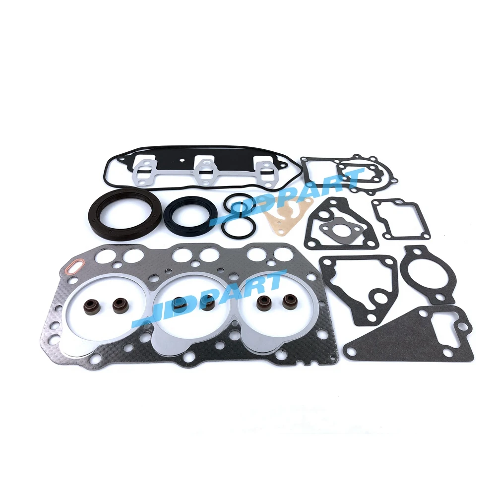 Комплект прокладок для дизельного двигателя экскаватора Kobelco SK15SR Yanmar 3TNA72 3TNA72L