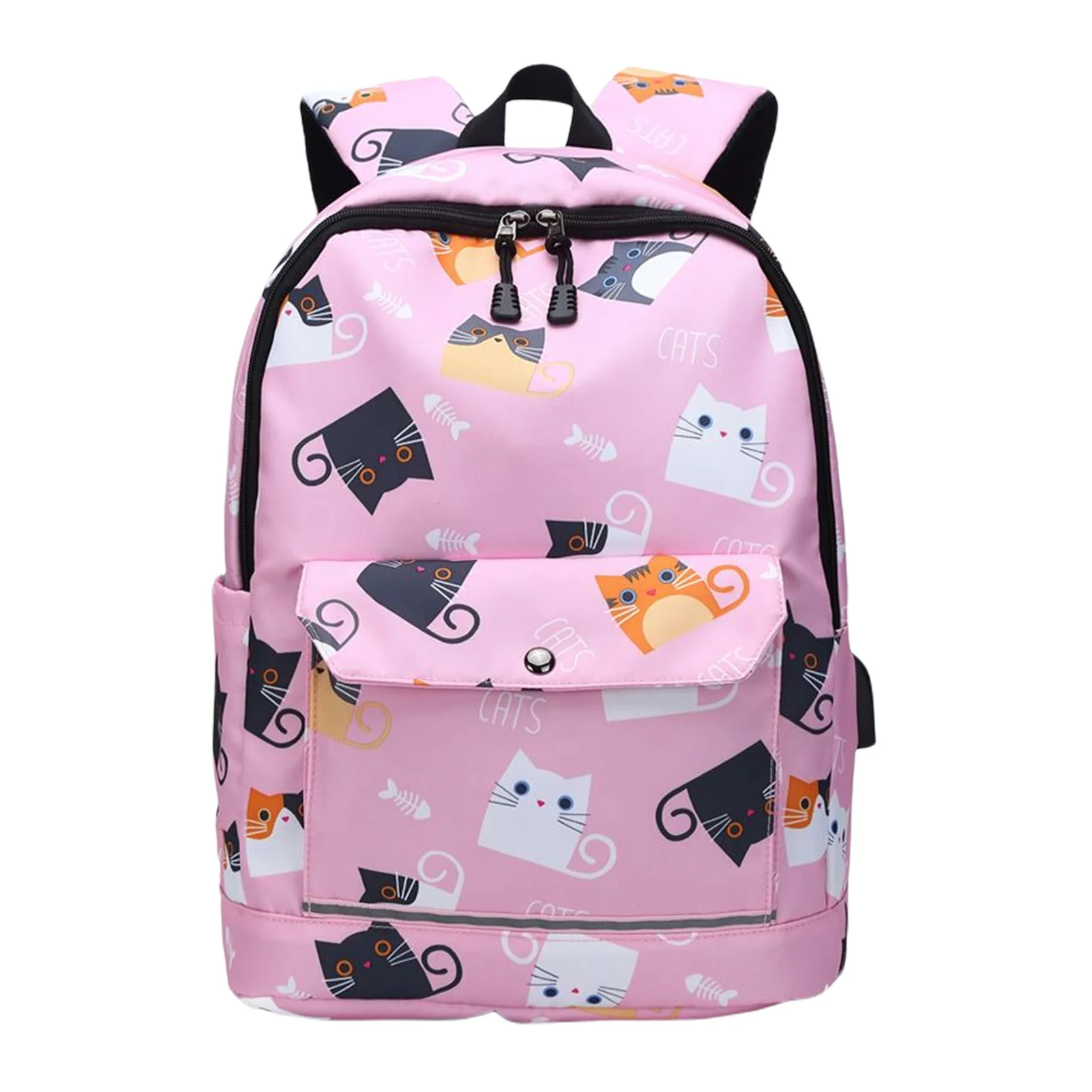 Student Schoolbag Multi-compartment USB Charger Port Laptop Bag Travel Backpack Gifts for Men &amp Women Fits 15.6 Inch Notebook |