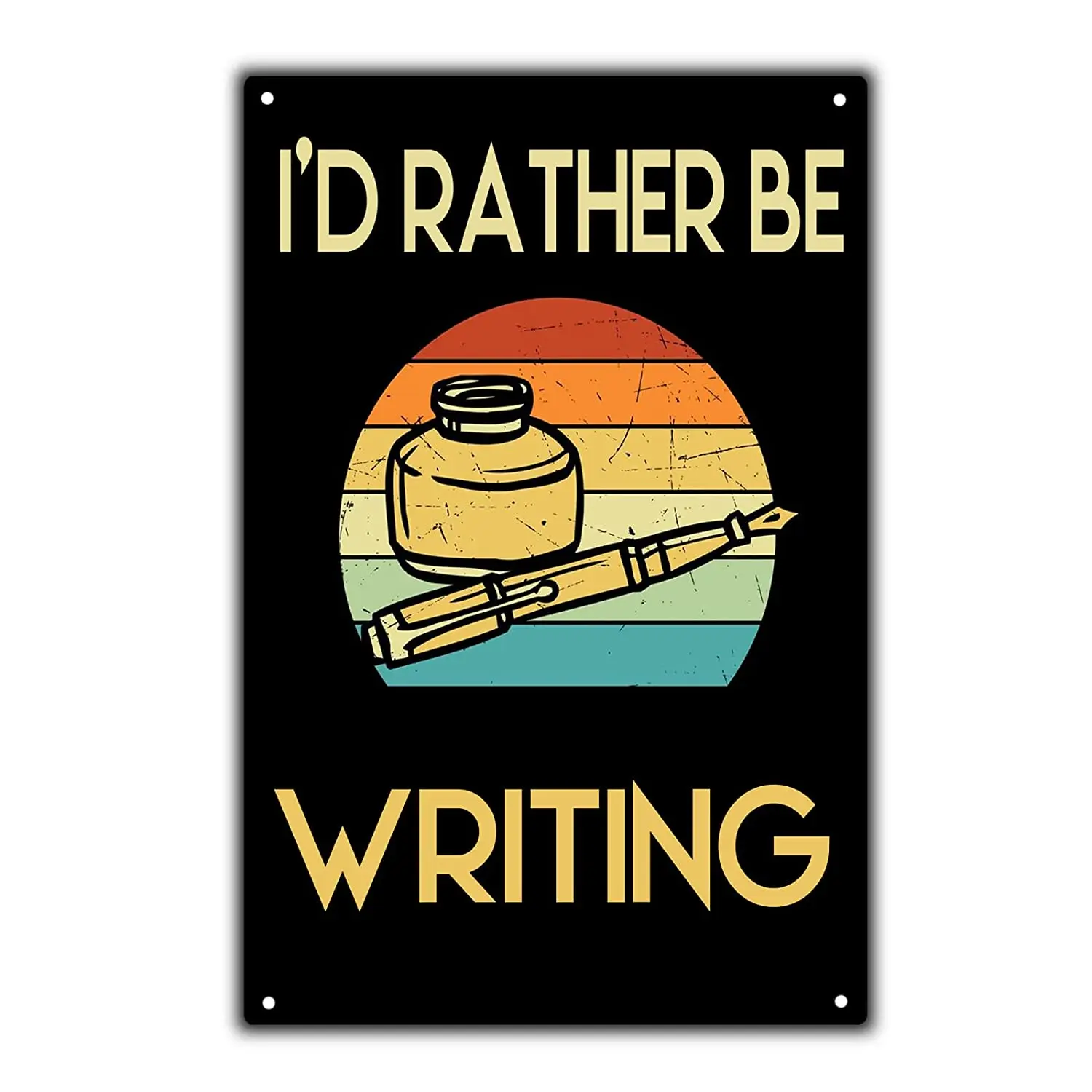 Записывающее комнатное оформление артикул металлический жестяной знак ретро