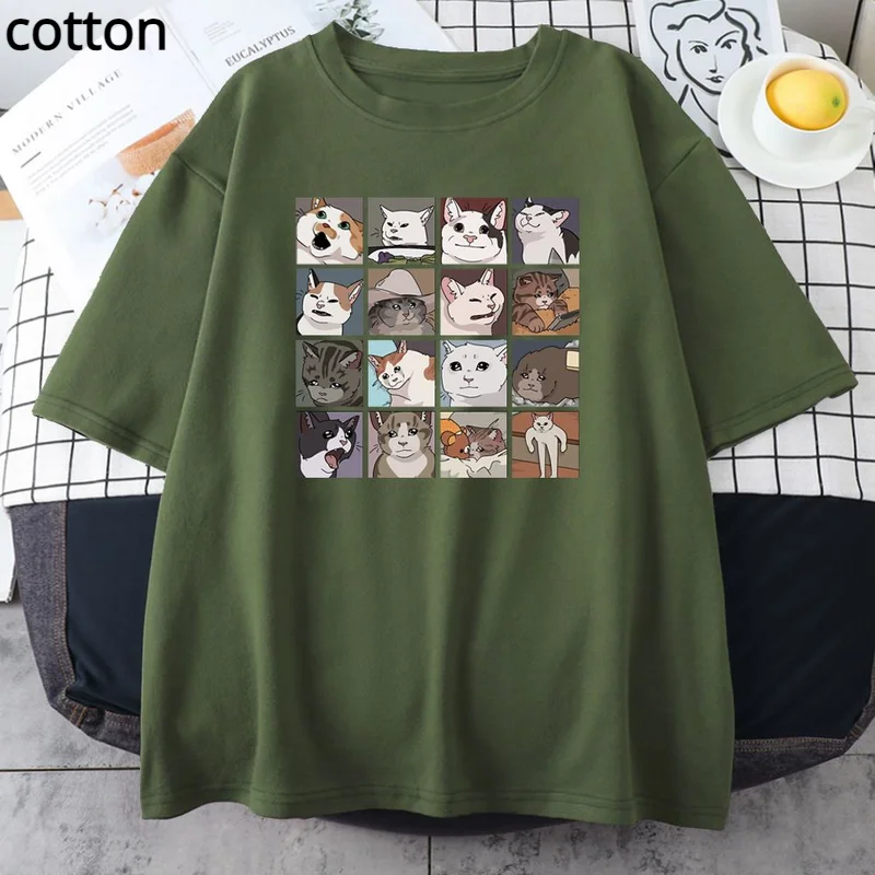 

t Shirt Y2k Casual Cotton Hip Hop Short t Shirts Y2k Clothing New