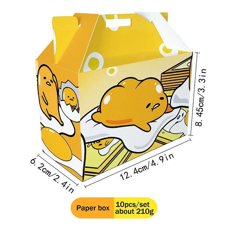 Gudetama: бумажные коробки для драгоценностей конфет